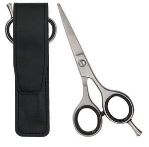 Ciseaux de barbier à lames affûtées et à pointe arrondie pour la coupe de la barbe (étui en cuir) Produit de beauté - Product Image 5