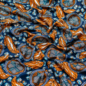 African Wax Print <b>Fabric</b> Ankara Cotton Traditional Tribal Dashiki Kitenge Dutch Wax Textile for Dresses Fashion Wholesale Export - Product Image 5