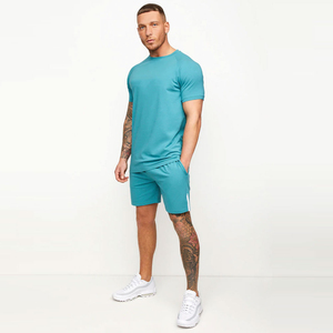 Ensemble chemise et short - Ensembles courts pour la mode masculine, t-shirts et shorts assortis - Product Image 3
