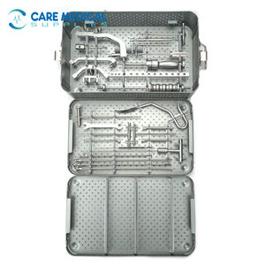 Mejor Precio, Juego de Instrumentos Quirúrgicos Veterinarios de Acero Inoxidable, Kit de Trauma Ortopédico para Tratamiento de Fracturas, Surgiright CE - Product Image 2