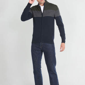 Suéter de Cuello Alto para Hombre, de Lana/Viscosa, Cómodo y Suave, con Cierre de Cremallera, Tejido para Invierno, Elegante - Product Image 4