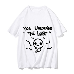 Unisex You Unlocked The Lost Graphic <b>T</b>-<b>Shirt</b> <b>Gamer</b> Gaming Short Sleeve Crewneck Loose Fit Cotton Casual Streetwear Tee - Product Image 4