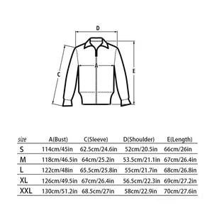 Chaqueta de Motociclista para Hombre, Personalizada OEM, de Alta Calidad, Bordada, de Cuero Genuino, con Cuello Camisero, Gruesa e Impermeable - Product Image 3