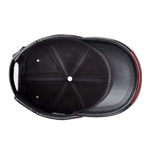 Premium Blank Suede Leather <b>Baseball</b> Hats Custom Embroidered logo 5 Panel <b>Plain</b> Suede Snapback <b>Caps</b> Mesh Suede Trucker Hats - Product Image 3