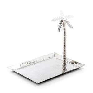 Plateau de service moderne en aluminium, best-seller, pour le thé, le café, les collations et comme centre de table, disponible au prix d'usine - Product Image 1