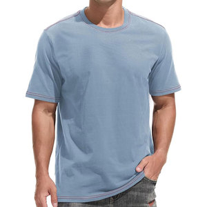 T-shirt pour homme imprimé sur mesure, 100% coton, col rond, manches courtes, séchage rapide et respirant - Clush Industries - Product Image 5