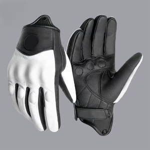 Best Quality Waterproof Thermal Insulated Motor Racing Gloves Genuine Leather Full Finger Long Lasting Racing Gloves - Product Image 2