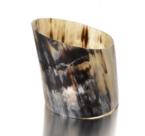 <b>Indian</b> Handmade Natural Buffalo Horn Napkin <b>Ring</b> for Dinning Tableware Wedding Decoration Natural Horn Napkin Tissue Holder Use - Product Image 5