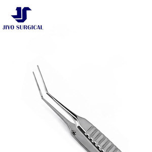 Pinzas de Capsulorhexis para Cirugía de Cataratas con Microincisión de Jiyo Surgical Co., Ejes Angulados Finos, Punta de 1.8 mm, Instrumento Quirúrgico - Product Image 5