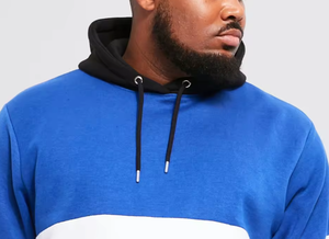 Ensemble de survêtement à capuche color block pour homme, tenue décontractée de sport, ensemble de jogging, streetwear, ensemble deux pièces, logo personnalisé - Product Image 5