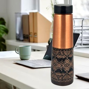 Botella de Agua de Cobre, Duradera, Resistente al Óxido, Elegante, para Uso Diario, Ayuda a Mejorar la Desintoxicación del Cuerpo - Product Image 6