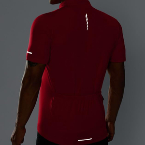 Lightweight Mens <b>Cycling</b> Jersey Quick Dry Fabric Mountain Bike Shirts Breathable Mesh Panels Bicycle Clothing For Racing - Product Image 4