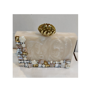 Bolso de Mano de Resina, Moderno para Chicas, Regalo de Boda, Bolso de Mano para Fiesta, Producto en Venta, Nuevo Diseño - Product Image 6