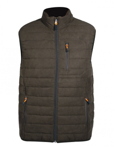 Gilet matelassé unisexe décontracté imperméable en Cordura pour l'hiver, sans manches, chaud, avec fermeture éclair - Product Image 2