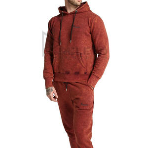 Chándal Oversize Teñido para Hombre, Diseño Personalizado con Efecto Desgastado por el Sol, Estampado Serigrafiado, Uso Casual, 100% Algodón French Terry - Product Image 2