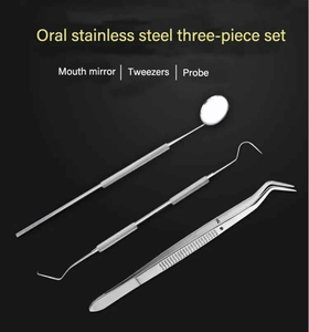Kit de Instrumentos Dentales de Acero Inoxidable de 3 Piezas Surgiactive Instruments, Incluye Sondas Dentales, Pinzas y Herramientas Eléctricas - Product Image 4