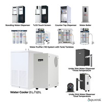 Exzellentes Design Energiesparender Untertisch-Wasserspender AQ-3222B Wärmetauscher-Wasserspender mit RO-System (AQ-50-1)