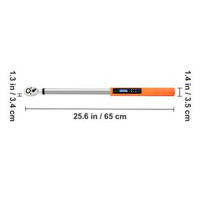 Kit Chiave Dinamometrica Elettronica Digitale da 1/2 Pollice con Intervallo di Coppia 25-340N.m, Precisione 2%, Personalizzabile OEM - Product Image 3