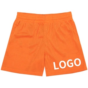 Shorts de sport respirants pour hommes, double couche en maille, personnalisables OEM, décontractés, thermiques, séchage rapide, avec cordon de serrage à la taille, pour l'hiver - Product Image 5