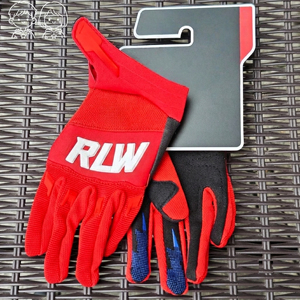 Gants de cyclisme rembourrés pour enfants, légers, antichoc, demi-doigts, en polyester, pour VTT et vélo - Product Image 5