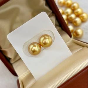 Pendientes de Perlas Blancas Puras Sin Núcleo de 8-9 mm, el Mejor Regalo Hecho a Mano, Adorno Mantou Exquisito, Brillante e Impecable, Aguja Gruesa - Product Image 3