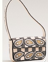 Tas Bordir Gaya Bohemian Modern India untuk Musim Panas, Tas Selempang Berhias Manik-Manik Buatan Tangan Desainer, Ringan, Kapasitas Besar, Tas Wanita