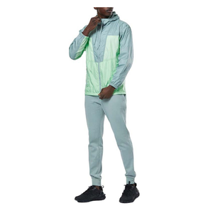 Ensemble de survêtement imperméable coupe-vent à capuche haute performance pour homme, respirant et léger, idéal pour le quotidien - Product Image 1