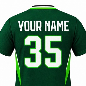 Conjunto de camiseta de fútbol verde bosque oscuro personalizado, uniforme de fútbol con nombre y número impresos, transpirable, de secado rápido, atlético - Product Image 5