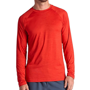 OEM Men's Short Sleeve O Neck Solid Casual Jersey Blank T-<b>Shirt</b> Summer Wear Trending Quick Dry Breathable Polyester Spandex - Product Image 5