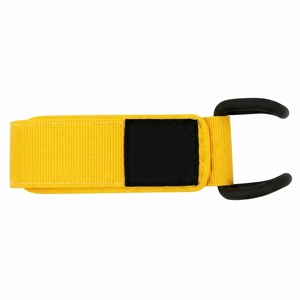 Ganchos de Alta Calidad con Gancho de Varilla OEM, Acolchado de Neopreno, Agarre de Goma Antideslizante, Ganchos de Metal para Varillas para Entrenamiento de Fisicoculturismo, Gimnasio, Fitness y Seguridad - Product Image 3