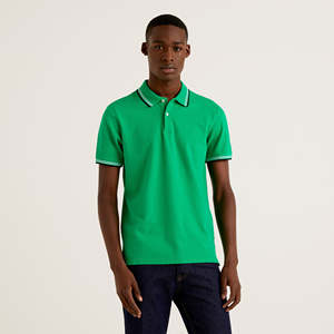 Camisetas Polo de Secado Rápido, Ligeras, Cuello Camisero, para Golf, Corte Ajustado, 100% Algodón, Camisetas Polo de Verano - Product Image 6