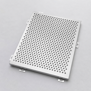Panneau en tôle perforée en aluminium sur mesure selon dessin, fabriqué en usine pour les couvercles de machines et les pièces de ventilation décoratives - Product Image 2