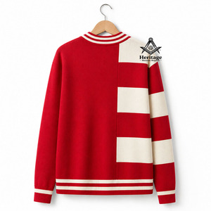 Heritage Masonic Regalia Custom Wholesale Women Delta Sigma Winter Long Sleeve Loose Fit <b>Cardigan</b> <b>Sweater</b> Button V-neck New - Product Image 2