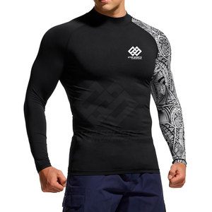 เสื้อรัดกล้ามเนื้อแบบสั่งทำราคาขายส่งปี 2026 ขายดี เสื้อรัดกล้ามเนื้อสำหรับกีฬา MMA - Product Image 2