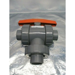 Vanne à boisseau sphérique Hayward PVC 1,5'' Full-FLO True Union - Équipements et pièces semi-conductrices de renommée mondiale - Product Image 2