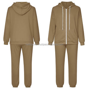 Ensemble de survêtements unisexes décontractés deux pièces : sweat-shirt et pantalon de jogging – Vêtements de sport confortables en gros pour usines de confection - Product Image 5