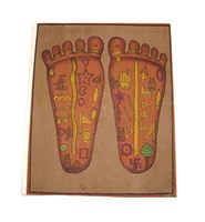 Carnet à couverture rigide en papier couleur crème avec motif Tantra imprimé sur la couverture, pour la promotion des entreprises