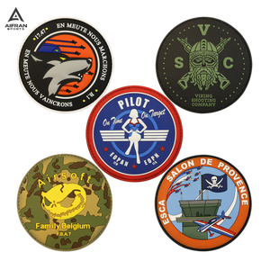 Patch PVC personnalisé, logo en caoutchouc souple, étiquettes en relief 2D 3D pour sacs, vêtements, chapeaux avec design personnalisé, vente en gros - Product Image 6