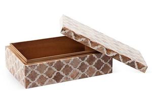 Cajas de Hueso Hechas a Mano por Artesanos Indios, Estilo Americano, Caja Decorativa con Incrustaciones de Hueso y MDF, Color Personalizado 10x8x3 - Product Image 4