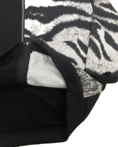 Sudadera con Capucha y Cremallera para Hombre, Estampado de Cebra Blanco y Negro, Corte Regular, Informal, Tejida, 100% Algodón, Secado Rápido, Transpirable, Chaqueta de Otoño - Product Image 5