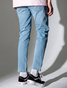 Jeans de Hombre de Alta Calidad en Oferta, Hechos a Mano, Venta al por Mayor, Jeans Rectos Personalizados, Pantalones Casuales Ajustados para Hombre - Product Image 5