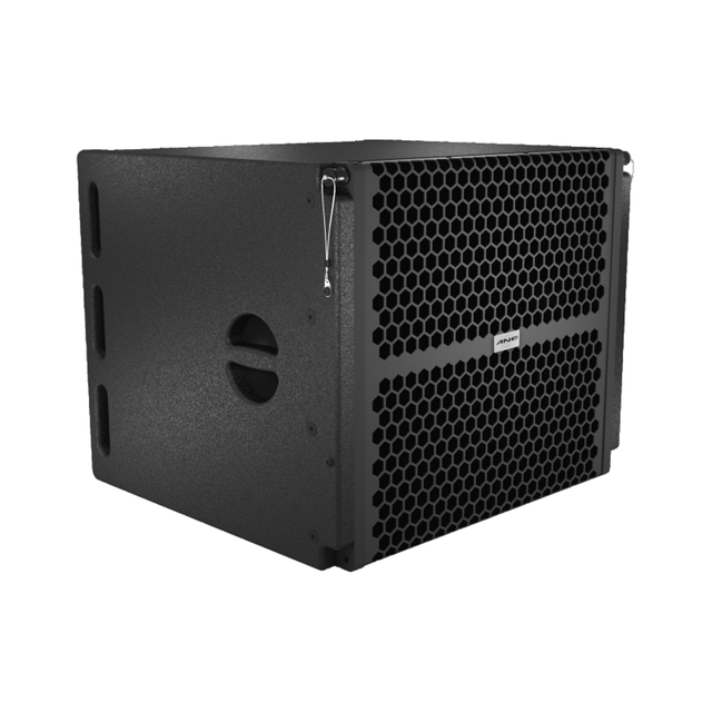 Birch Wood Hexagonal Speaker Cabinet Steel Mesh Rainproof Deep Bass Powerful Elastic Sound Speaker