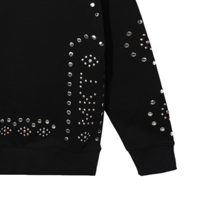 เสื้อฮู้ดดี้โอเวอร์ไซส์ประดับคริสตัลคุณภาพสูง สไตล์สตรีทแวร์ Y2K ยูนิเซ็กส์ ฮิปฮอป ตกแต่งด้วยคริสตัล หนักแน่น ทนทาน - Product Image 5