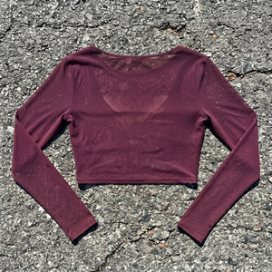 Women Rhinestone Crop <b>Top</b> Crew-Neck Casual Letter Print Rhinestone Knitted 100% Polyester Quick Dry See Through Crop Shirt - Product Image 2