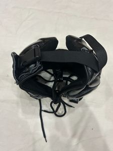 Custom Professional No Boxing No Life Boxing Head Guard Adjustable <b>Lace</b>-Up Closure Genuine Cowhide Leather Safety Protection - Product Image 3