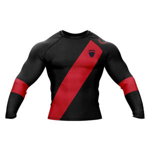 High Quality Custom-Made Shrink-Proof Slim-Fit MMA Rash Guard Suit Men BJJ Fitness Grappling - Product Image 1