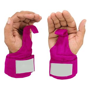 Correas de Gancho de Alta Resistencia para Levantamiento de Pesas, para Peso Muerto y Dominadas, con Acolchado de Neopreno, para Gimnasio y Powerlifting - Product Image 1