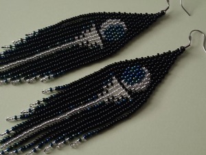 Boucles d'oreilles perlées légères, profil fin, finition lisse, prix usine en gros - Product Image 2