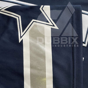 Maillots de football américain personnalisés pour adultes, style streetwear, séchage rapide, 100 % polyester, pour l'entraînement - Product Image 4