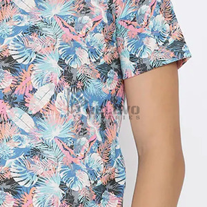 Service OEM T-shirt Hip Hop Homme Oversize 100% Coton Uni avec Logo Personnalisé Positionné à l'Avant – Approvisionnement en Gros - Product Image 6